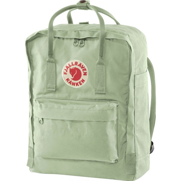Fjällräven Kånken Zaino Unisex in Vinylon - Colori Warm Yellow e Mint Green, Taglia Unica