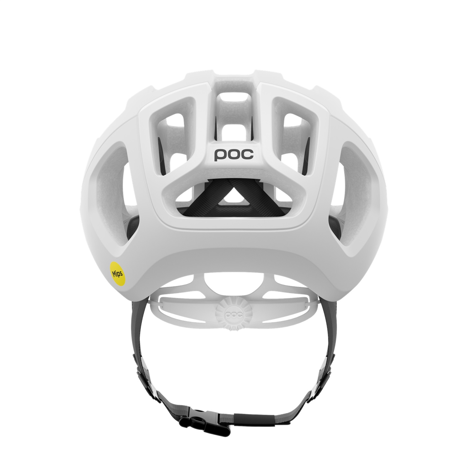 POC Ventral Air MIPS Casco Unisex Adulto Hydrogen White Matt S (50-56cm) - Ottimizzato per il Ciclismo su Strada con Raffreddamento Eccezionale
