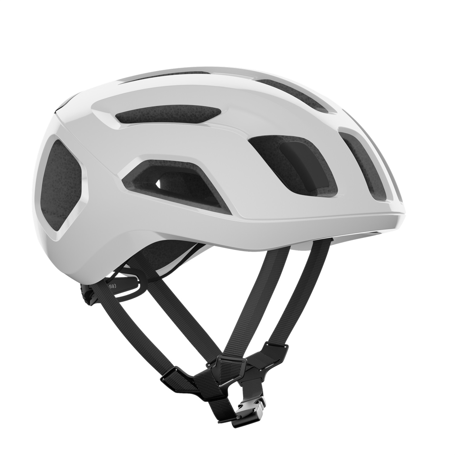 POC Ventral Air MIPS Casco da Ciclismo Unisex Adulto - Hydrogen White/Uranium Black Matt, Taglia S (50-56cm), Ottimizzato per Raffreddamento e Protezione