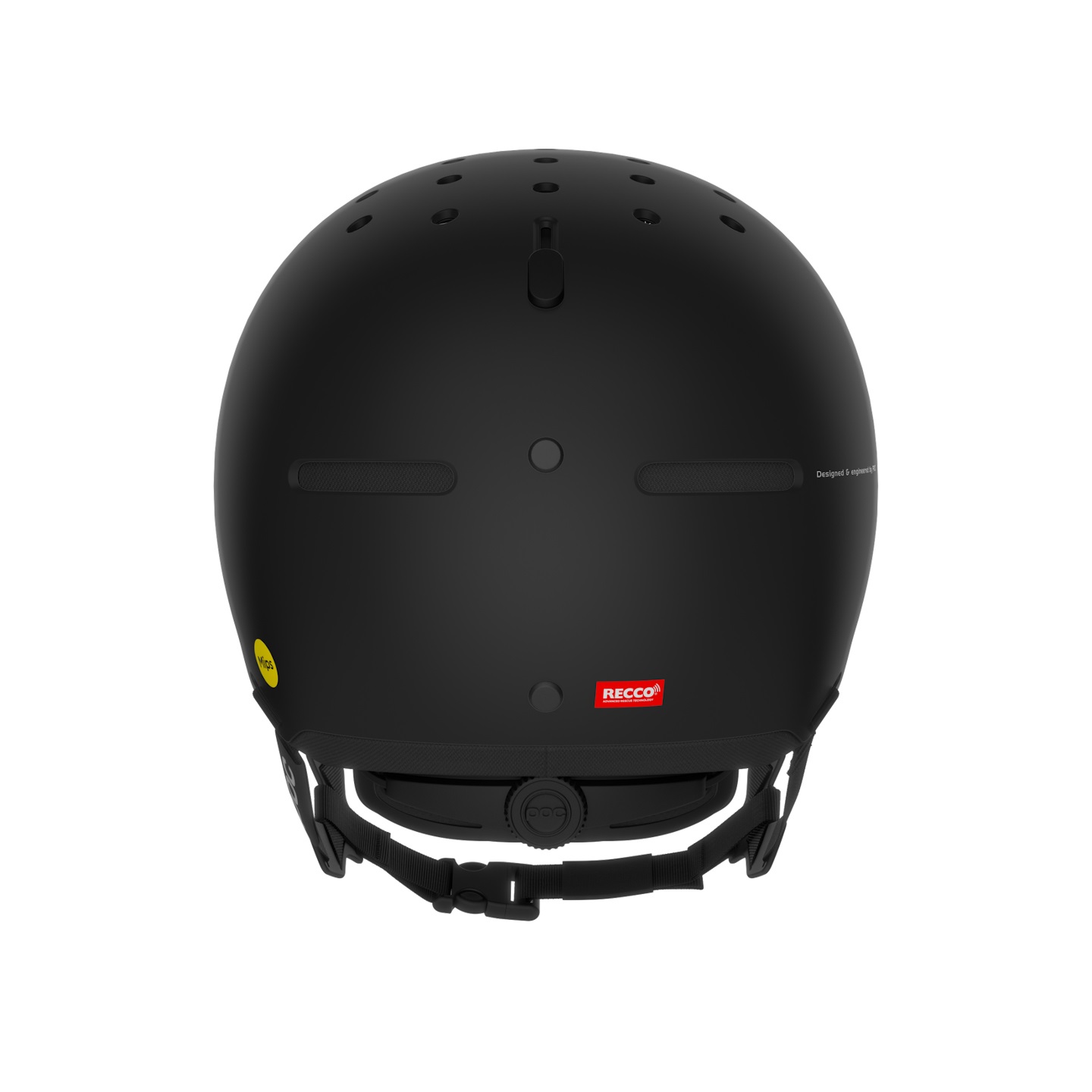 POC Calyx Casco da Sci Unisex Adulto Uranio Nero Opaco S - Guscio in ABS, Certificato per Sci Alpino, Alpinismo e Mountainbike