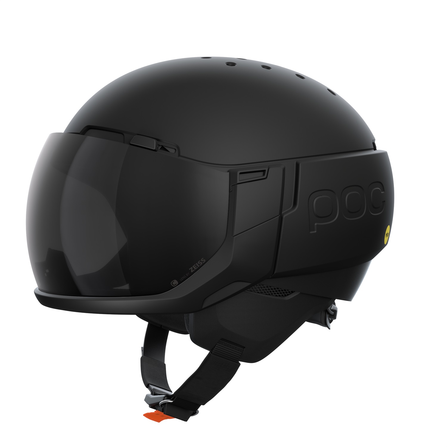 POC Levator MIPS Casco da Sci Nero con Visiera Integrata - Taglie XS, S, XL, XXL