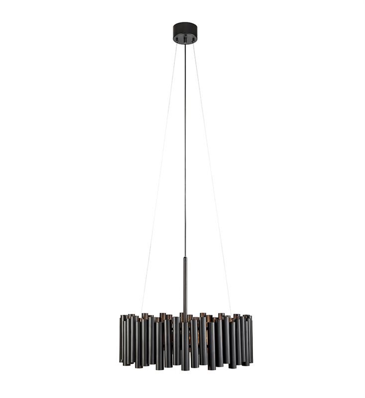 Markslöjd Level Lampada a Soffitto Nero - 3x E27, 60W, Design con Tubi Neri, Luce Regolabile