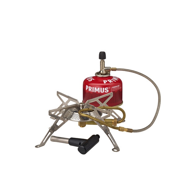 Primus Gravity III Fornello a Gas Argento 3000 Watt - Leggero e Stabile per Campeggio