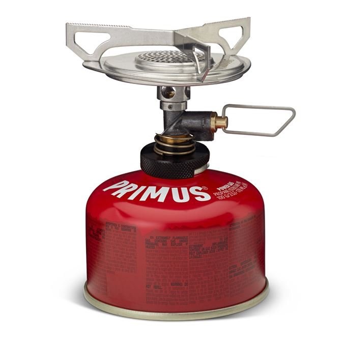 Primus Essential Trail Stove DUO - Fornello a gas leggero con tecnologia Laminar Flow Burner e controllo preciso della fiamma