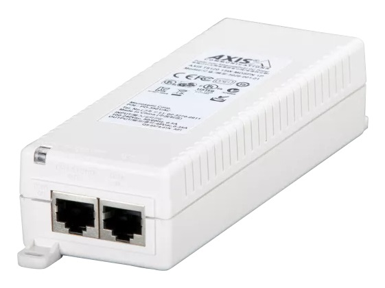 Axis T8120 15W MIDSPAN Adattatore PoE con 2 Porte RJ-45, Fast e Gigabit Ethernet