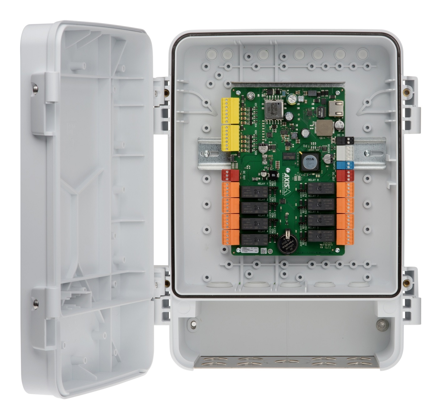Axis A9188-VE Trasmettitore di Potenza Grigio - Intervallo Temperatura -30 - 55 °C, Certificato EN 55022 Class B, Voltaggio DC 12 - 24 V