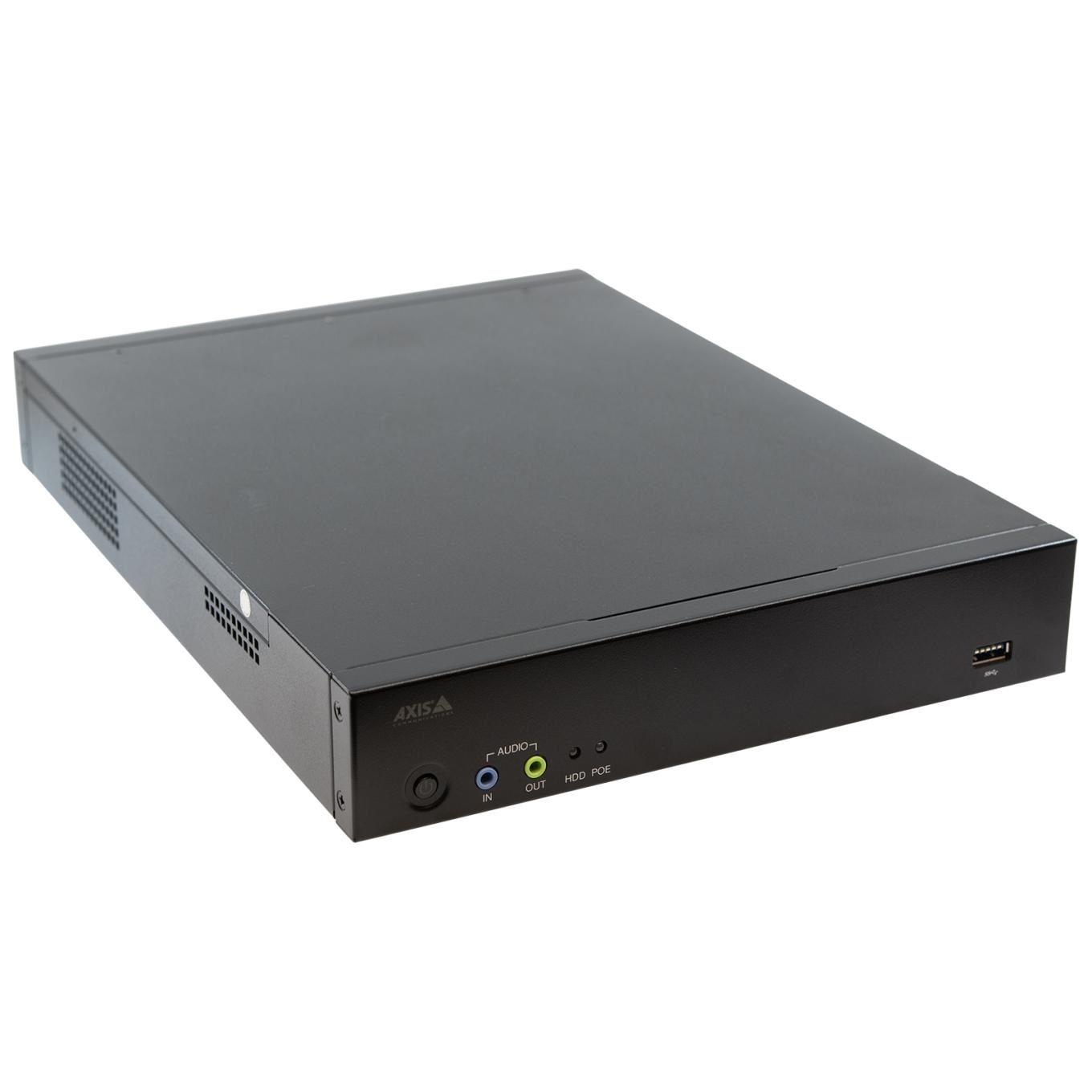 Axis 02403-002 Videoregistratore di rete (NVR) Nero - 8 Canali Ingresso, Risoluzione 1920x1080, 2TB Hard Disk