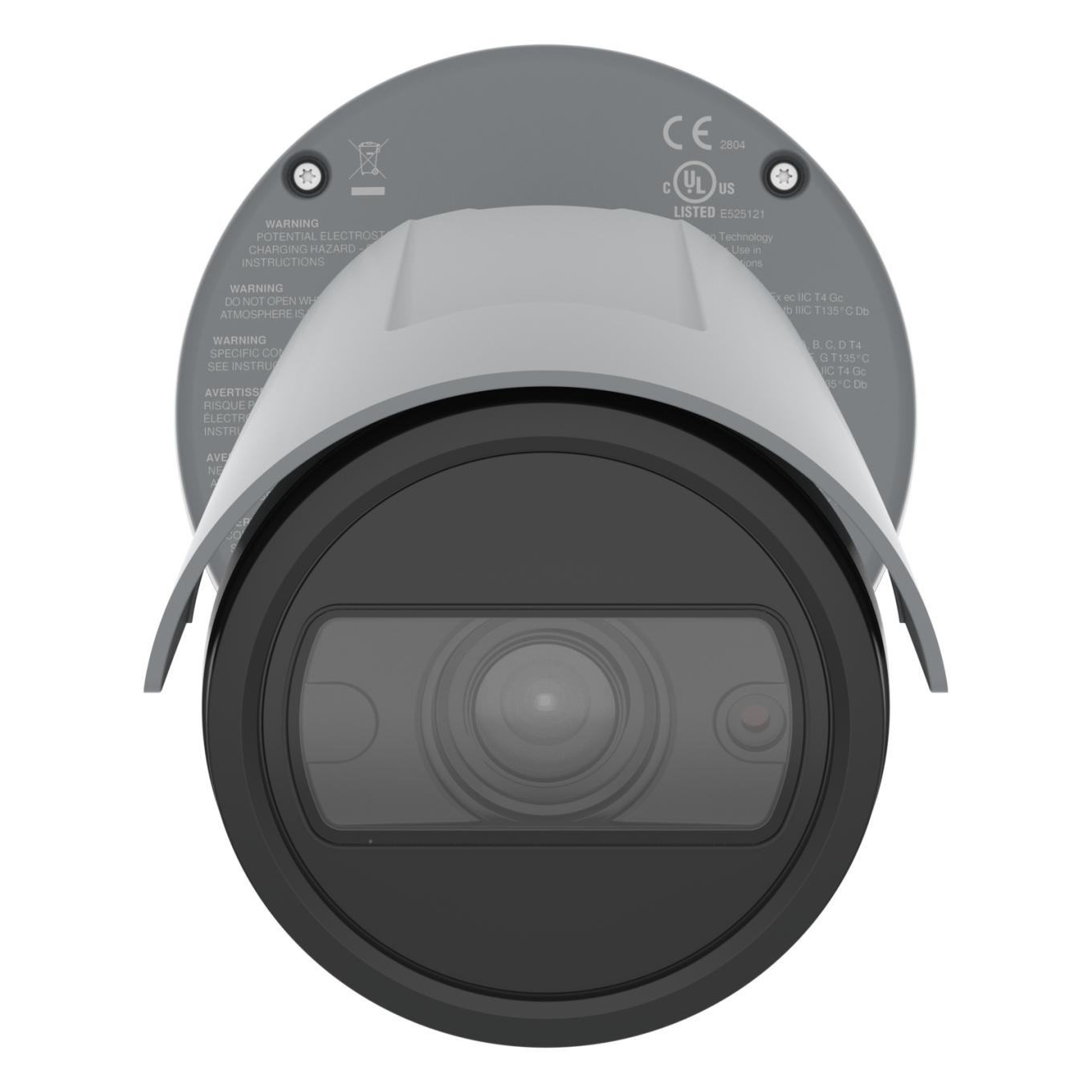 Axis 02534-001 Telecamera di Sicurezza IP Grigia per Interno ed Esterno, Risoluzione 3840 x 2160 Pixel, Montaggio Soffitto/Muro