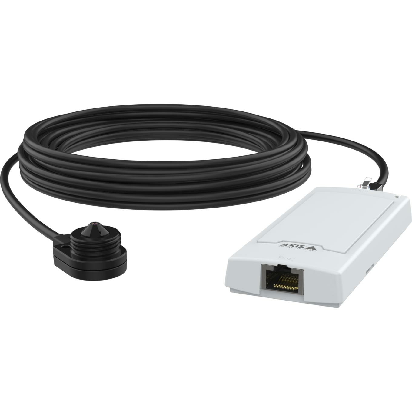 Axis P1265 Mk II - Telecamera di Sicurezza IP Nascosta per Interni, Montaggio a Soffitto, Risoluzione 1920 x 1080 Pixel, Colori Nero e Bianco