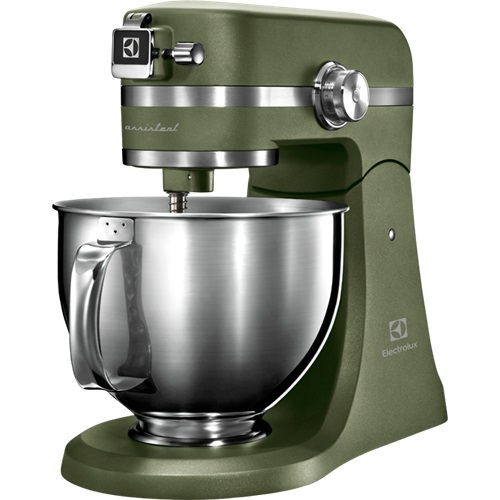 Electrolux EKM5550 Impastatrice Planetaria 1200 W, 4,8 L, Verde, Acciaio Inox, 10 Velocità