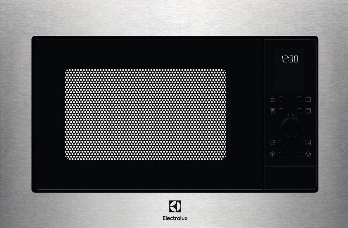 Electrolux MO326GXE Microonde Combinato da Incasso 25L 900W con Grill 1000W in Acciaio Inox Antimpronta