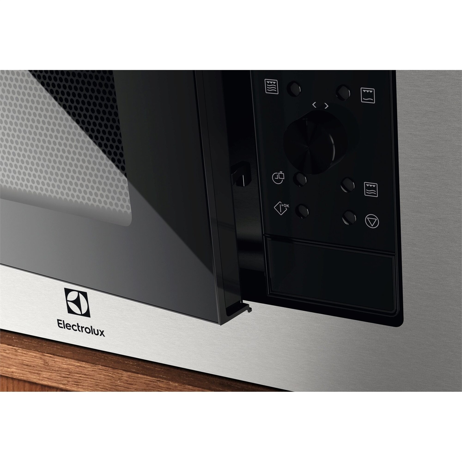 Electrolux MO326GXE Microonde Combinato da Incasso 25L 900W con Grill 1000W in Acciaio Inox Antimpronta