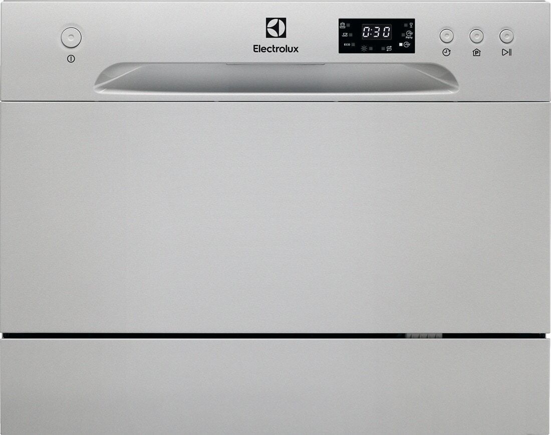 Electrolux ESF2400OS Lavastoviglie Libera Installazione 6 Coperti A 55 cm Argento con 6 Programmi di Lavaggio