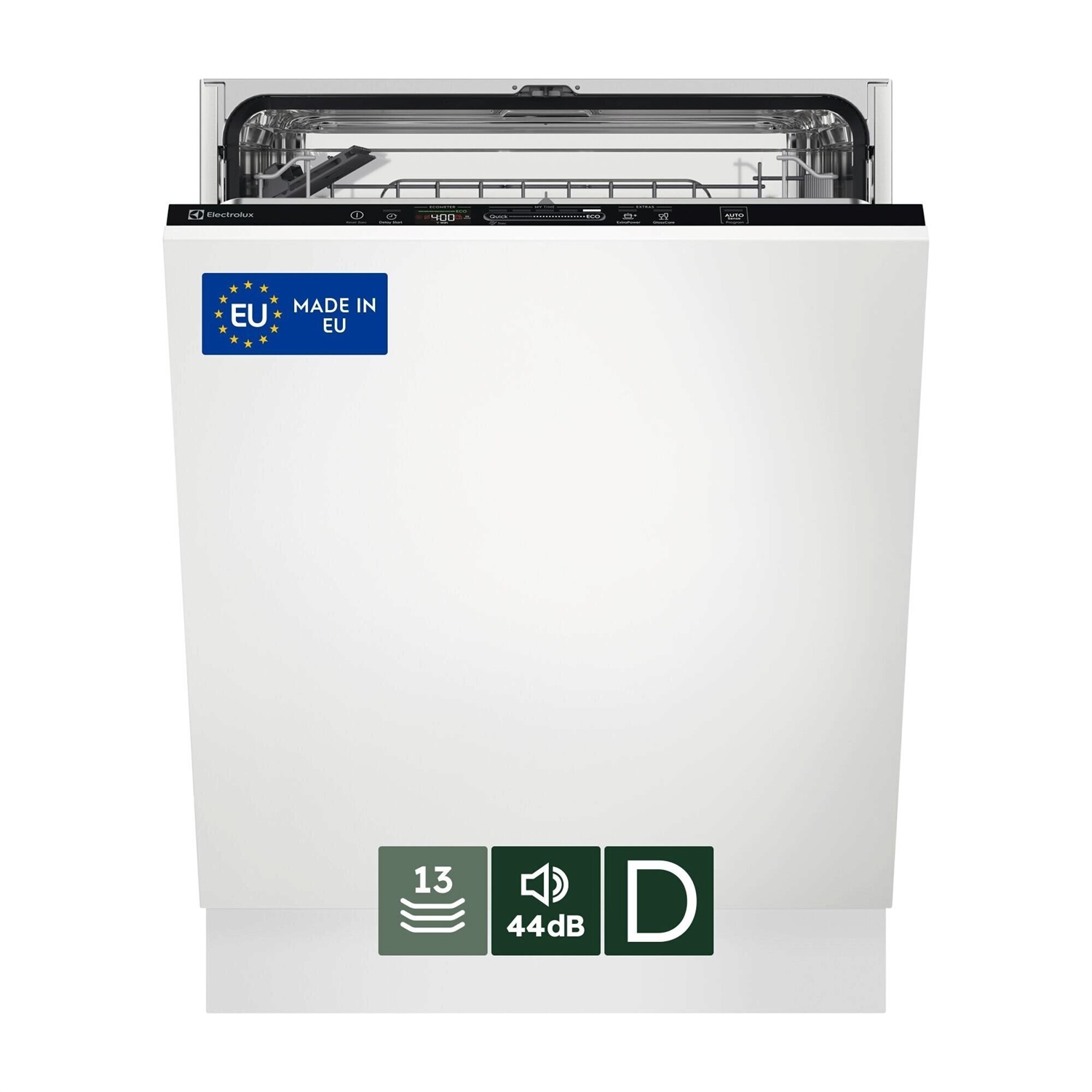 Electrolux EES47325L Lavastoviglie a Scomparsa Totale 13 Coperti Classe D 44 dB con SatelliteClean e Display LED