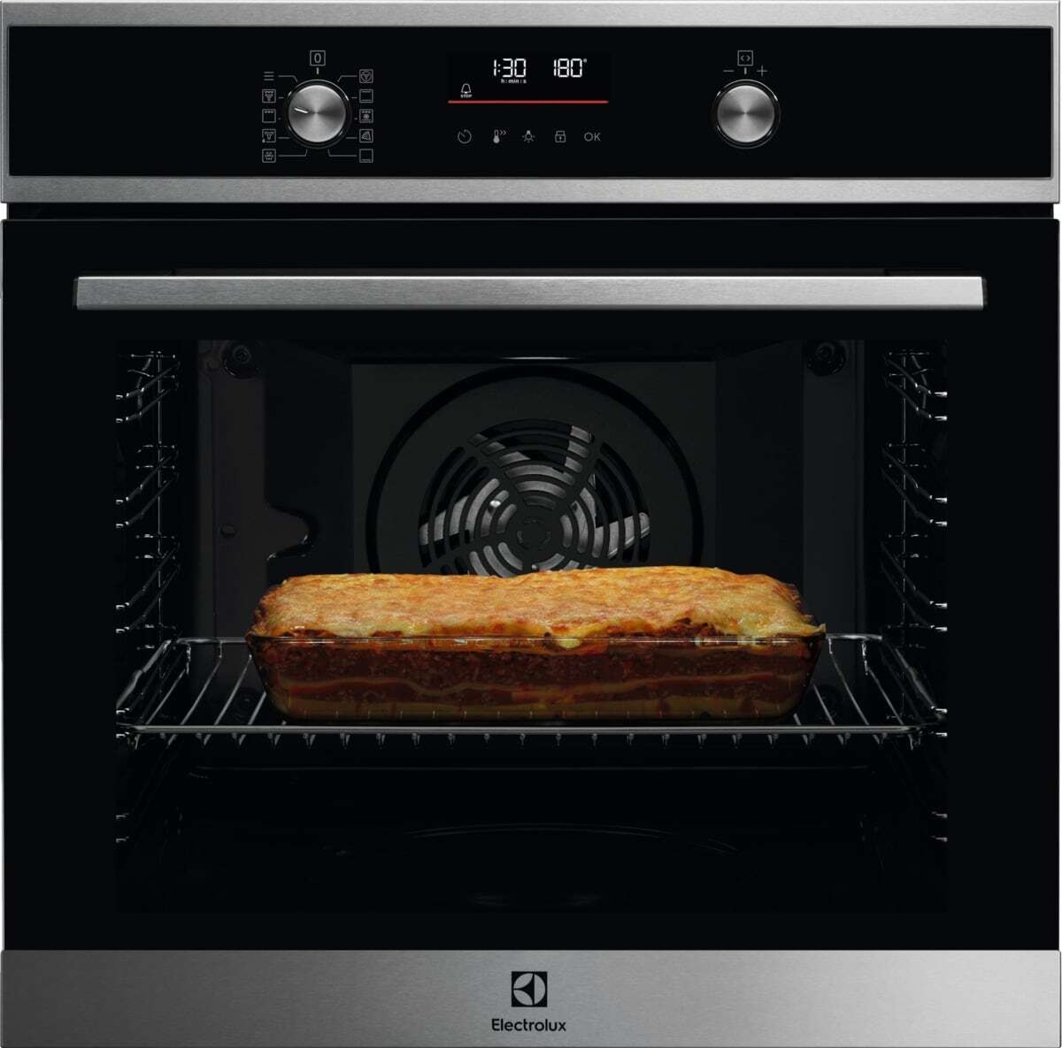 Electrolux EOF6P46X Forno Multifunzione Ventilato SurroundCook® 500 con Pulizia Pirolitica, 72L, Classe A