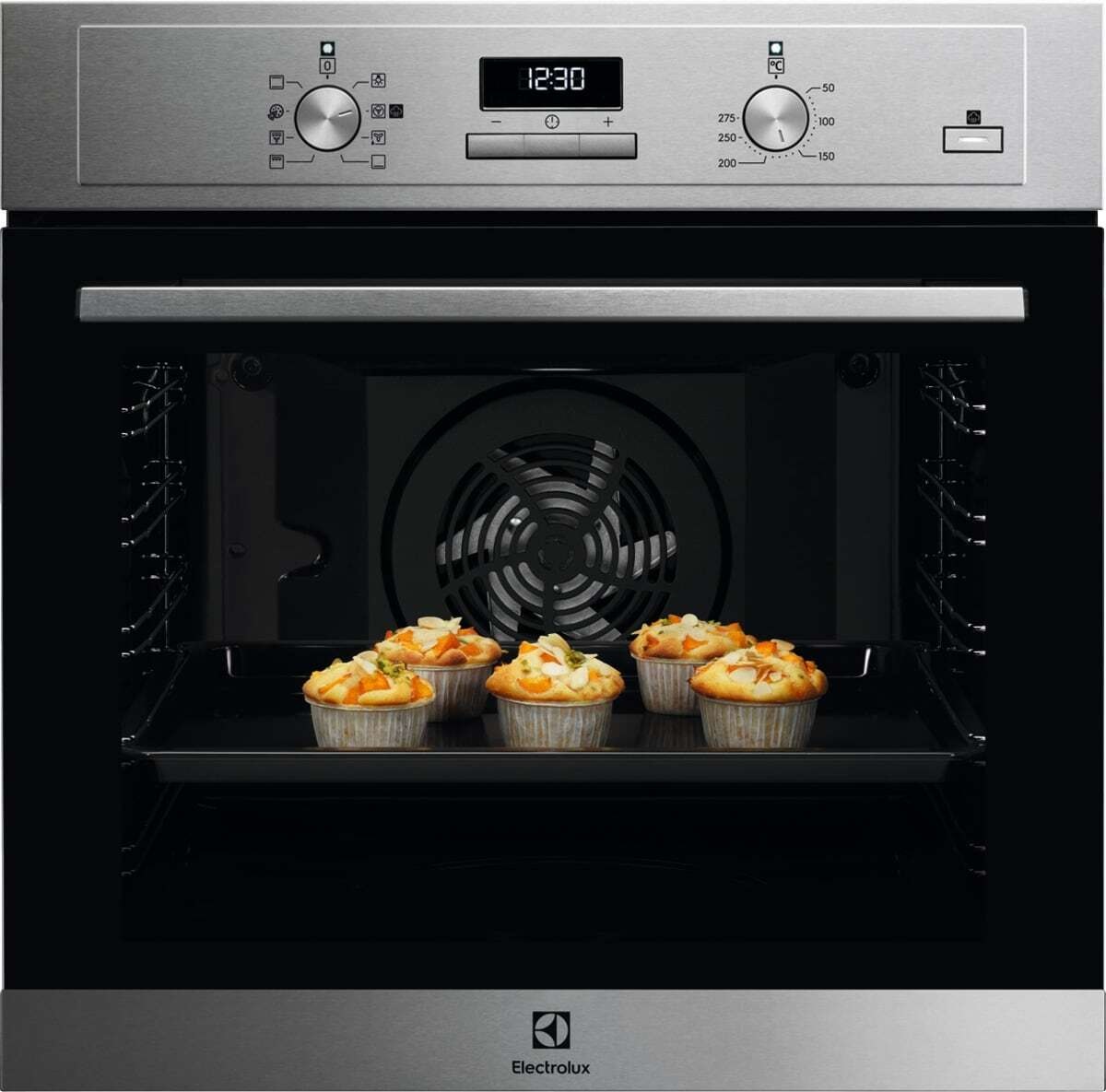 Electrolux COD3S40X Forno Elettrico Multifunzione 72 L 2990 W con SteamBake e Grill in Acciaio Inox Antimpronta