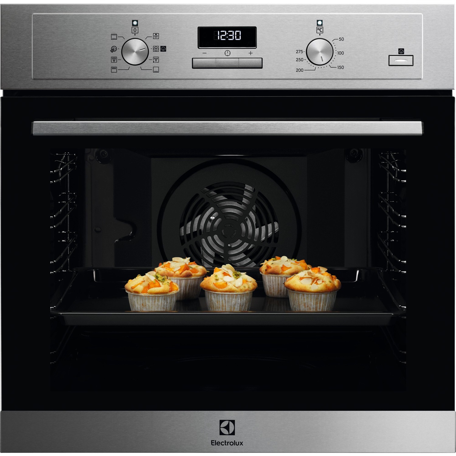 Electrolux COD3S40X Forno Elettrico Multifunzione 72 L 2990 W con SteamBake e Grill in Acciaio Inox Antimpronta