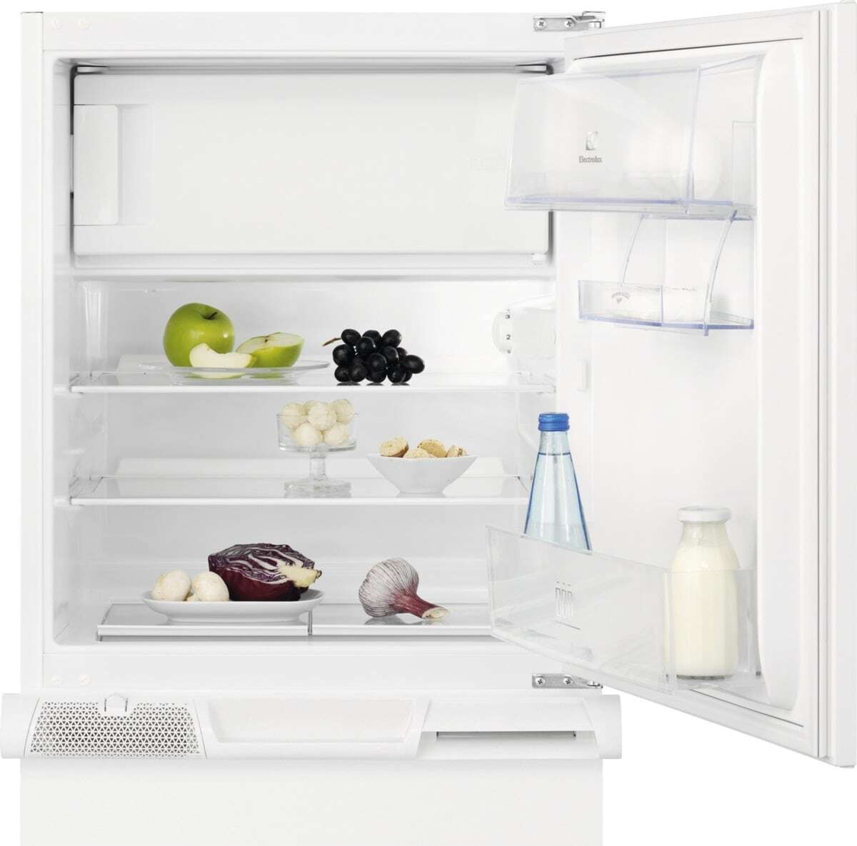 Electrolux KSB2AE82S Frigorifero Monoporta da Incasso 107L con Vano Freezer Classe E Ventilato