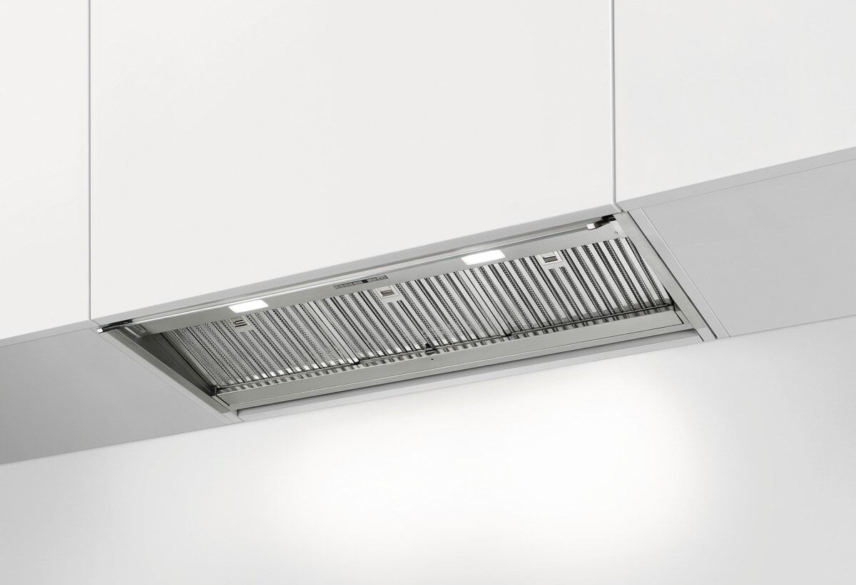 Electrolux KFEC19X Cappa Integrata Anticondensa 90 cm Acciaio Inox 600 m³/h A con Comandi Elettronici e Luce LED Dimmerabile