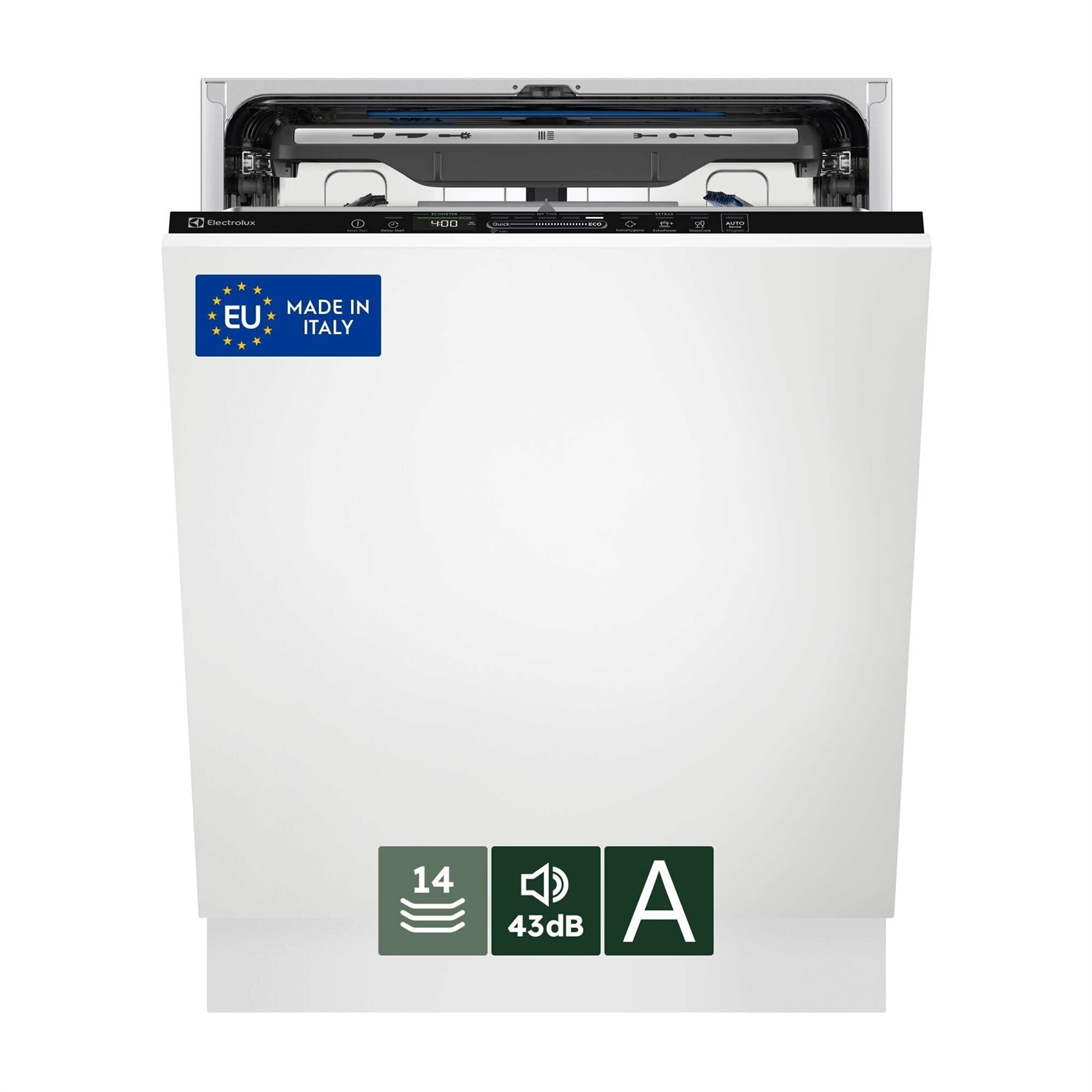 Electrolux EES68600L Lavastoviglie a Scomparsa Totale 60 cm, 14 Coperti, Classe A, 43 dB, con SatelliteClean