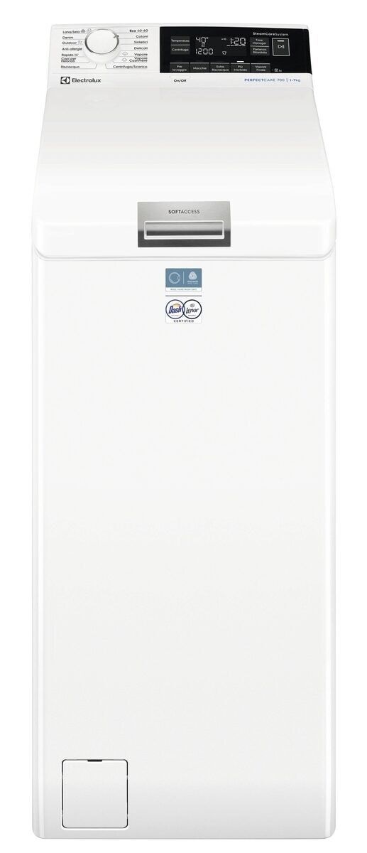 Electrolux LAVATRICE CARICA ALTO 7 KG CLASSE A 1300 GIRI EW7T337A MADE IN EUROPE