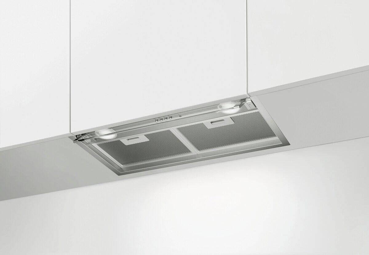 Electrolux Cappa da Incasso Serie 300 LFP516X 60 cm Inox con Veletta e LedLights