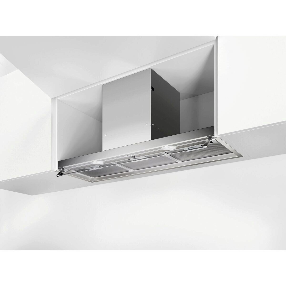 Electrolux LFP519X - Cappa aspirante integrata 90 cm in acciaio inox con potenza di estrazione 500 m³/h