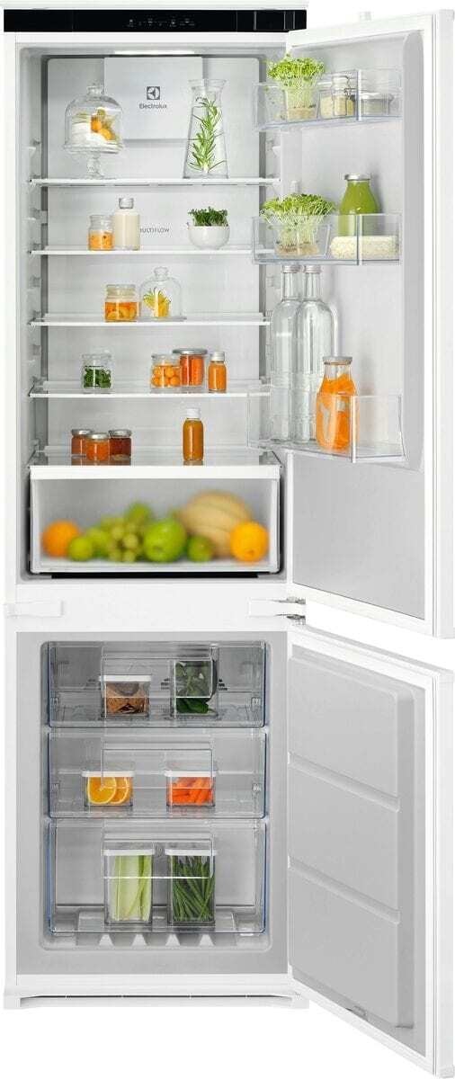 Electrolux ENT6ME18S3 Frigorifero Combinato da Incasso 248L No Frost Classe E Bianco