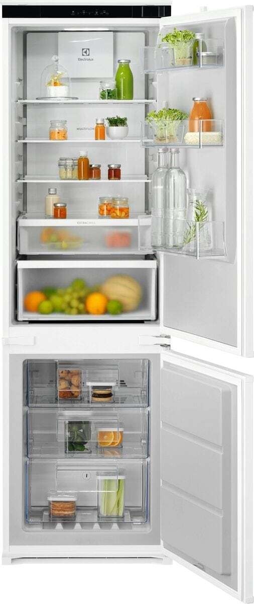 Electrolux KNT6MD18S3 Frigorifero Combinato da Incasso TwinTech Total No Frost 249L Classe D Bianco
