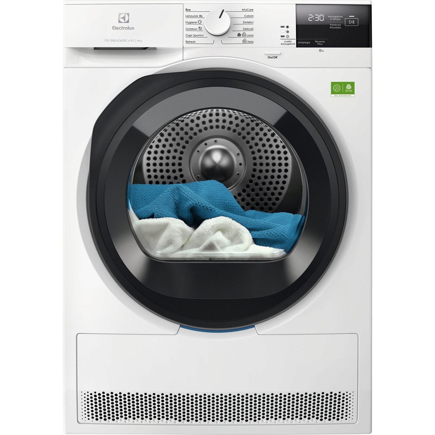 Electrolux EW7H28B Asciugatrice Libera Installazione Caricamento Frontale 8 kg Pompa di Calore