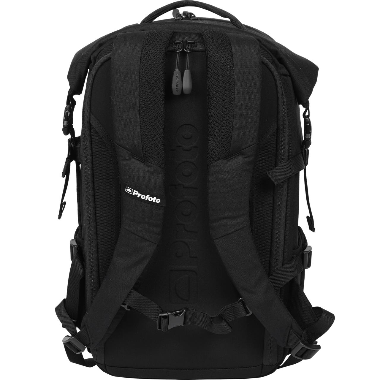 Profoto Core Backpack S - Zaino Nero Aerodinamico per Fotografi, Resistente alle Intemperie con Scomparto Imbottito e Accesso Posteriore