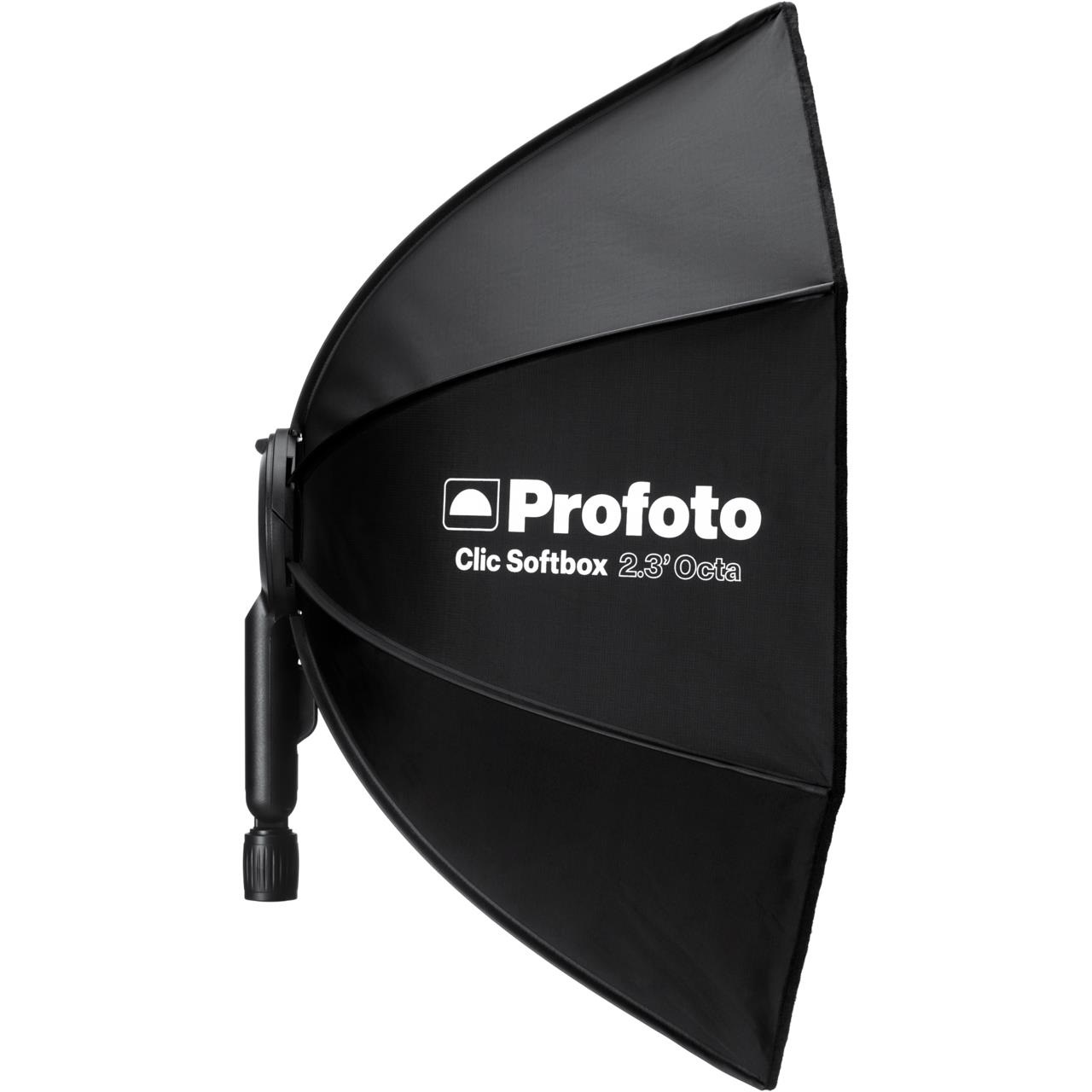 Profoto Clic Softbox 2.3 Octa - Softbox Octagonale da 70 cm per Luce Morbida e Lusinghiera, Compatibile con Strumenti di Modellatura della Luce