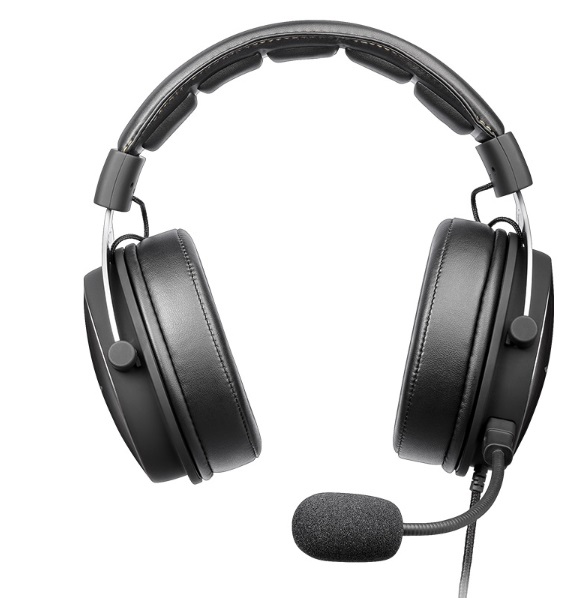 Xtrfy H1 - Cuffie da gioco Pro Cablato Nero, Ottimizzate per Esport