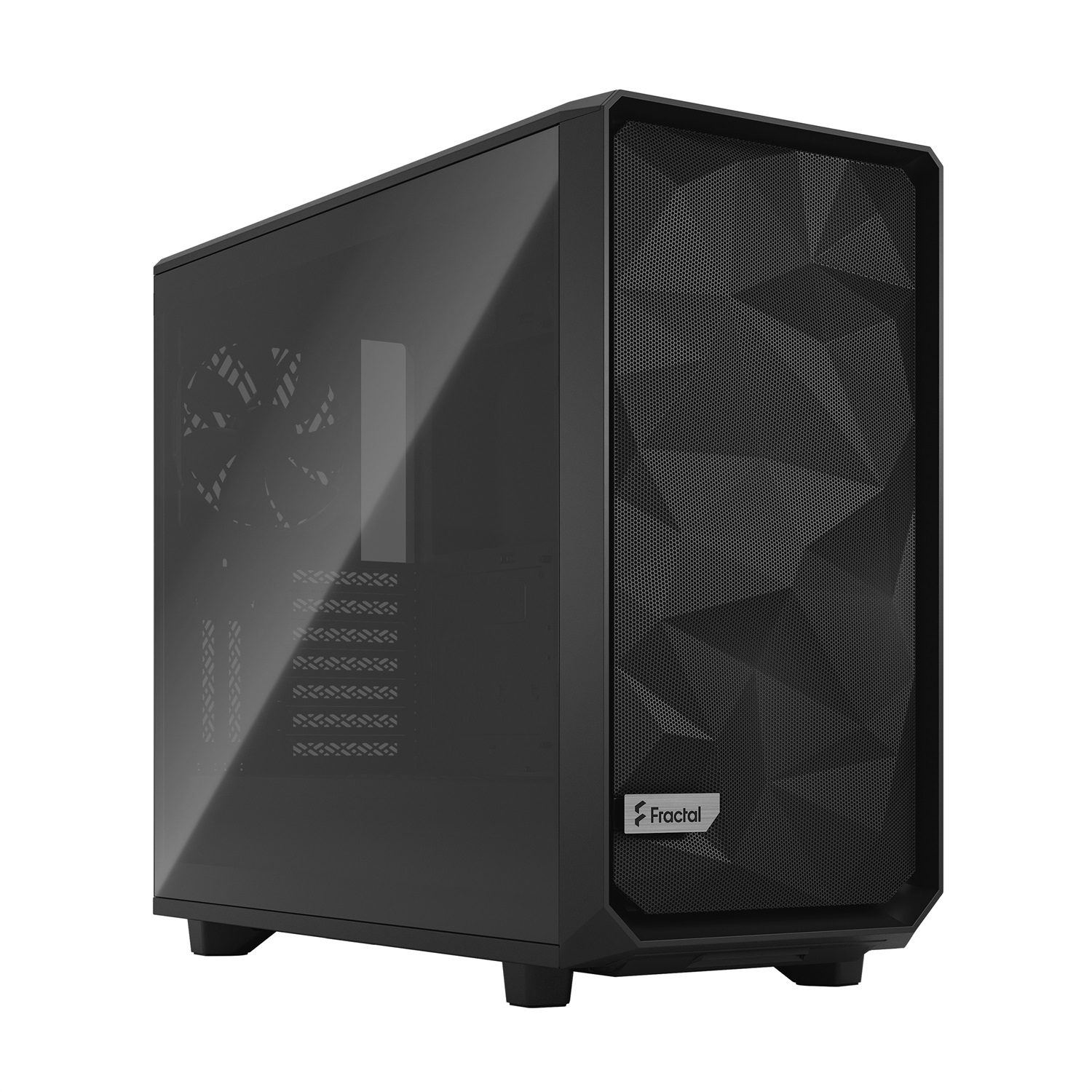 Fractal Design Meshify 2 Black ATX Midi-Tower con Vetro Temperato e Design Angolare