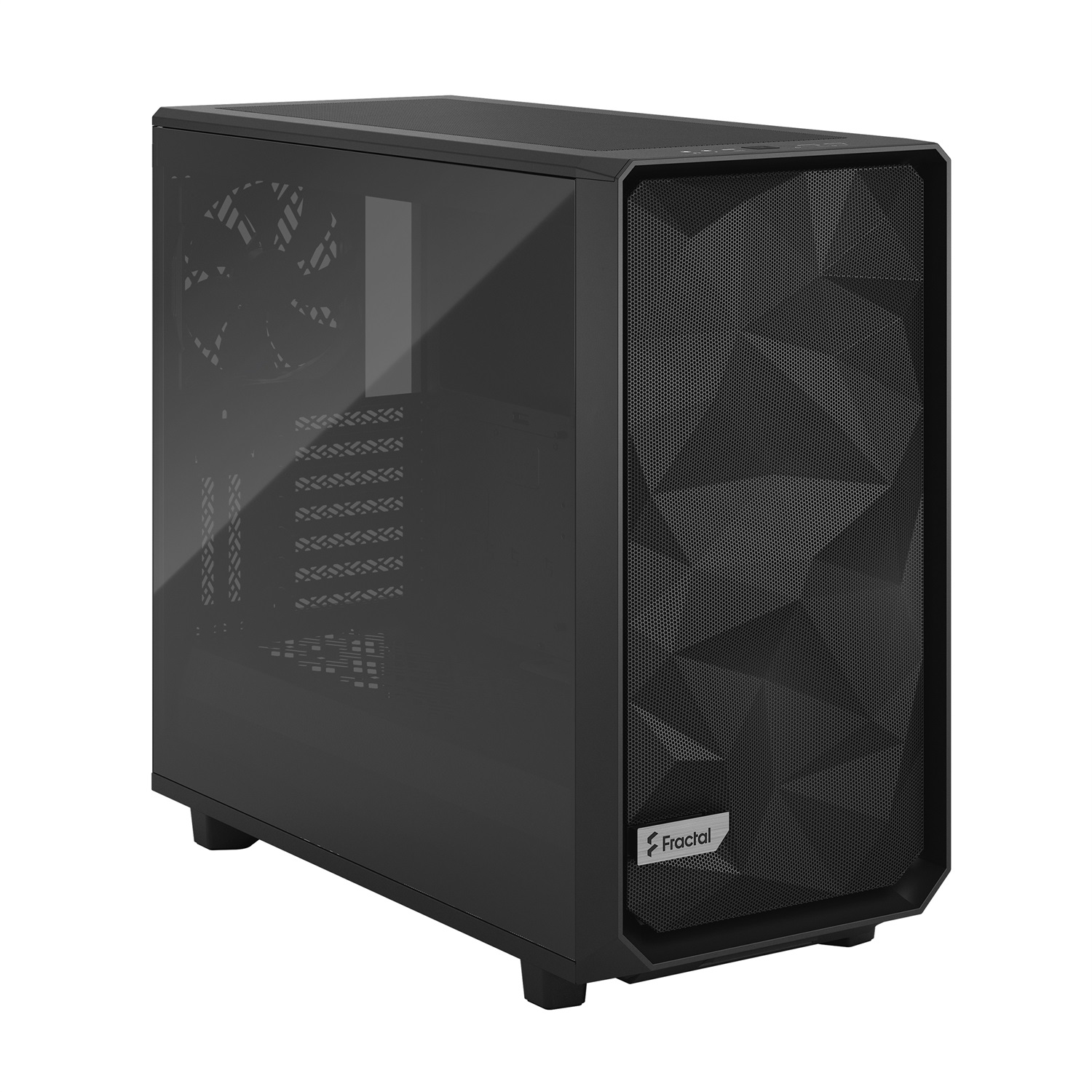 Fractal Design Meshify 2 Black ATX Midi-Tower con Vetro Temperato e Design Angolare