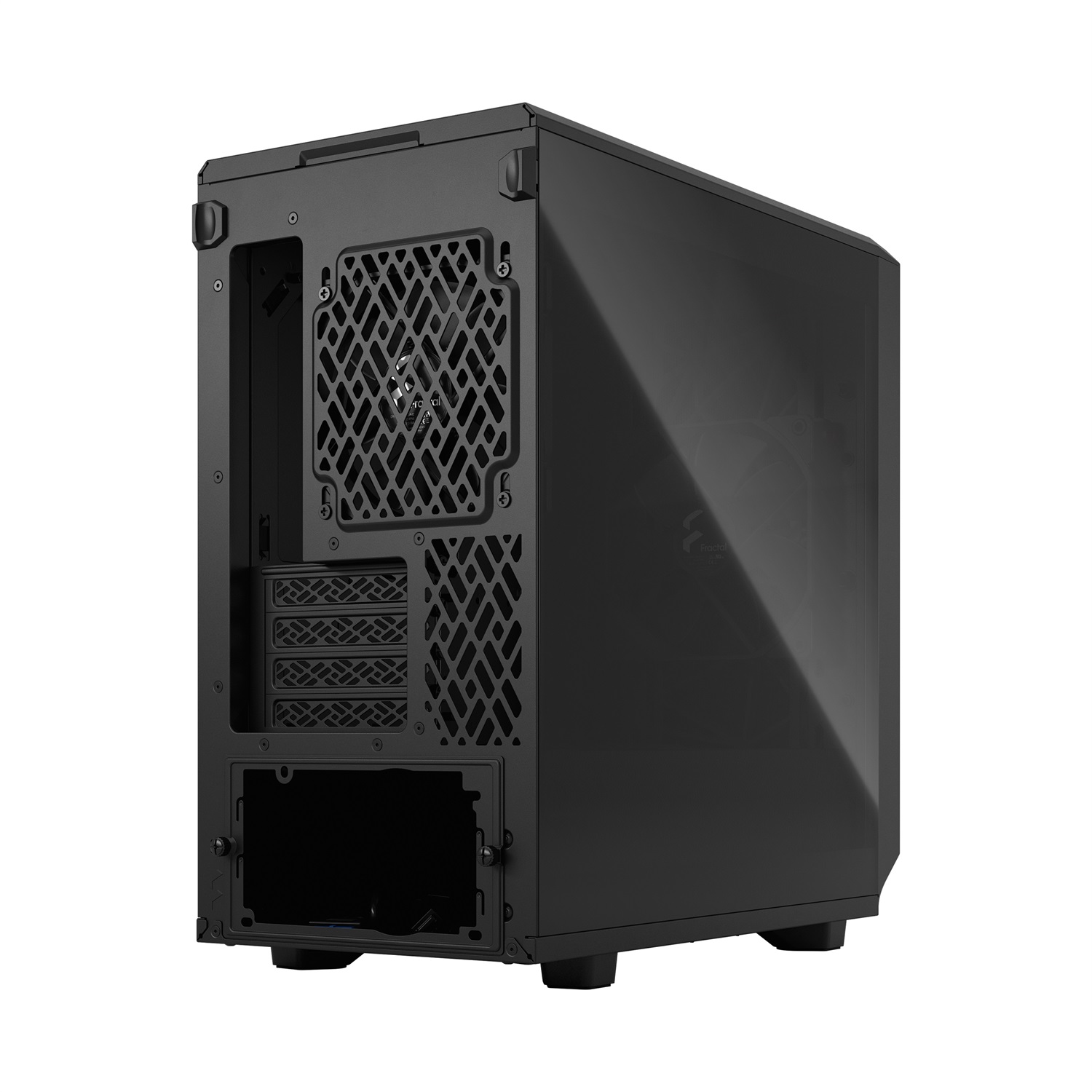 Fractal Design Meshify 2 Mini Nero TG Dark Tint - Case micro ATX con vetro temperato e flusso d'aria ottimizzato