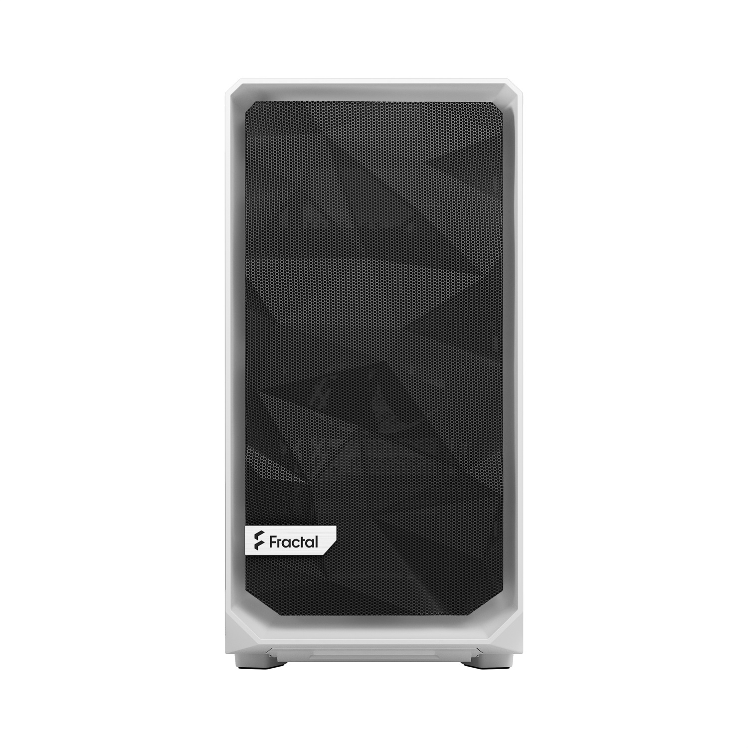 Fractal Design Meshify 2 Mini Bianco - Case Midi Tower con Vetro Temperato e Frontale in Mesh per Flusso d'Aria Ottimale