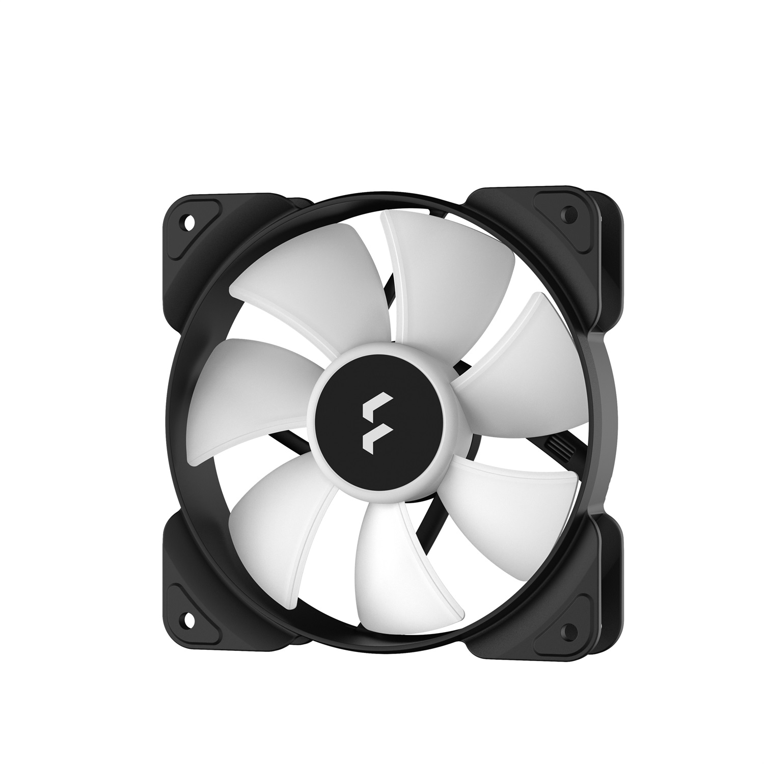 Fractal Design Aspect 12 RGB Ventilatore 120 mm PWM - 3 Pack, Cornice Nera, 500-2000 RPM, 6 LED RGB
