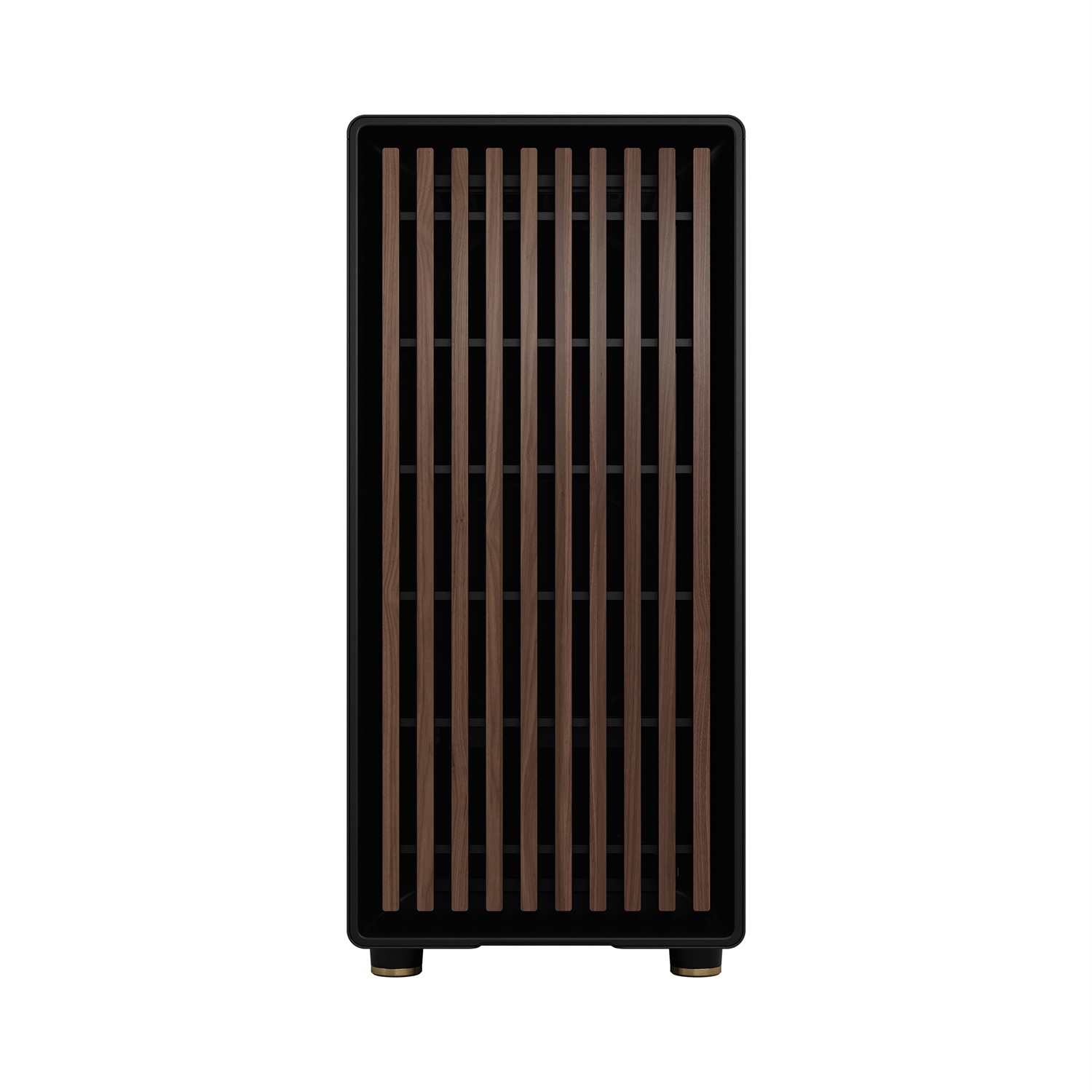 Fractal Design North Nero - Case Mid Tower ATX, micro ATX, Mini-ITX, 2 Ventole 140mm Incluse, Design Elegante in Acciaio