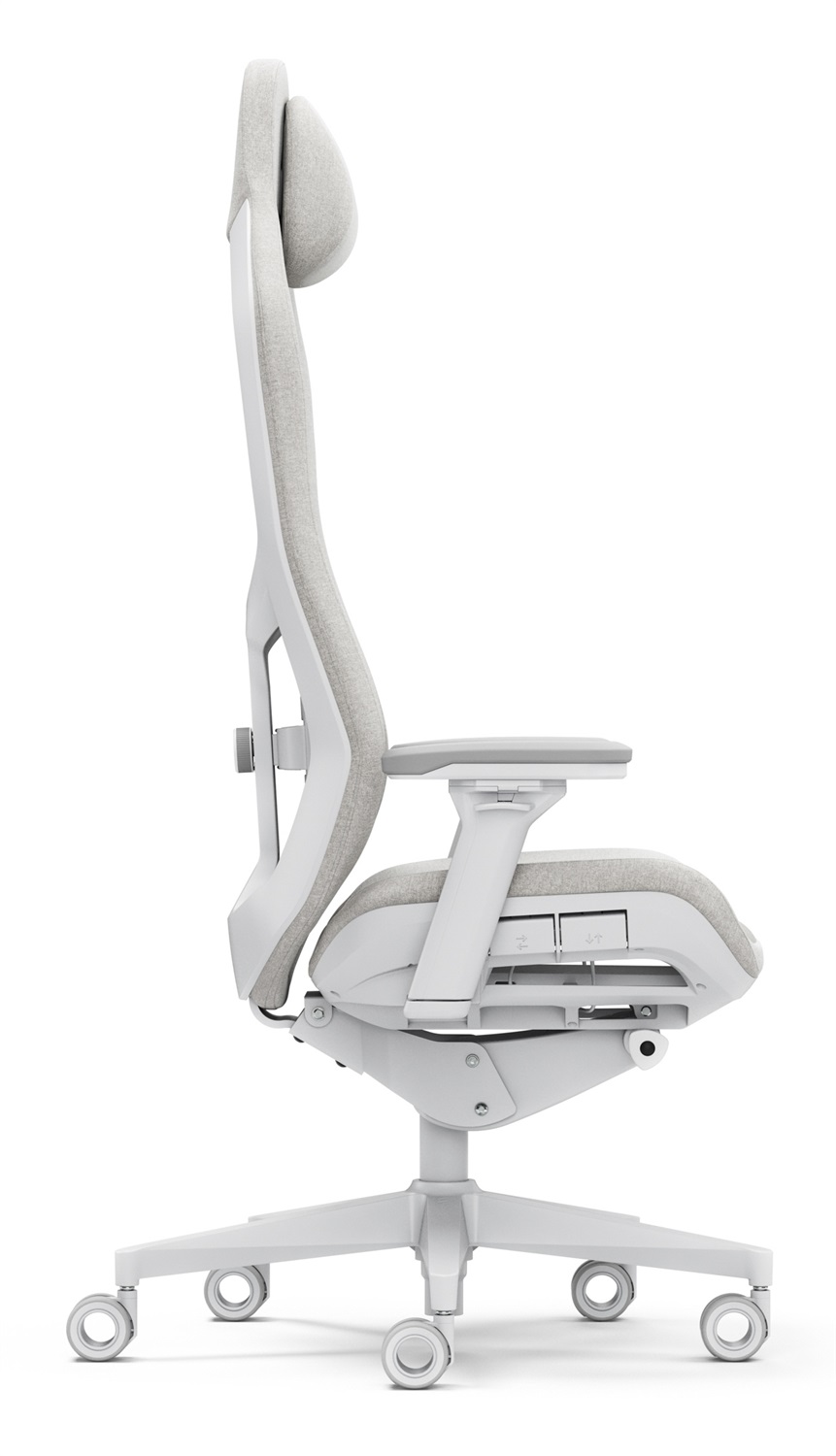 Fractal Design Poltrona Gaming Refine Mesh Light - Ergonomica, Braccioli 4D, Supporto Lombare, Telaio in Fibra di Vetro
