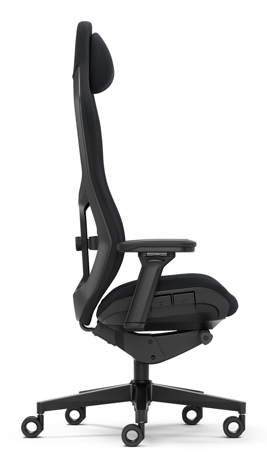 Fractal Design Refine Alcantara Dark - Sedia da Gaming Ergonomica con Braccioli 4D, Supporto Lombare e Imbottitura Premium