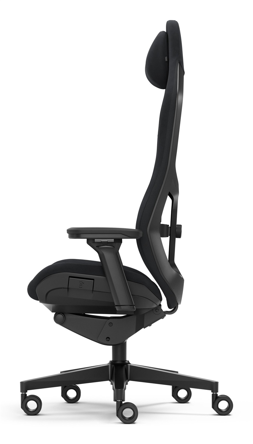 Fractal Design Refine Alcantara Dark - Sedia da Gaming Ergonomica con Braccioli 4D, Supporto Lombare e Imbottitura Premium
