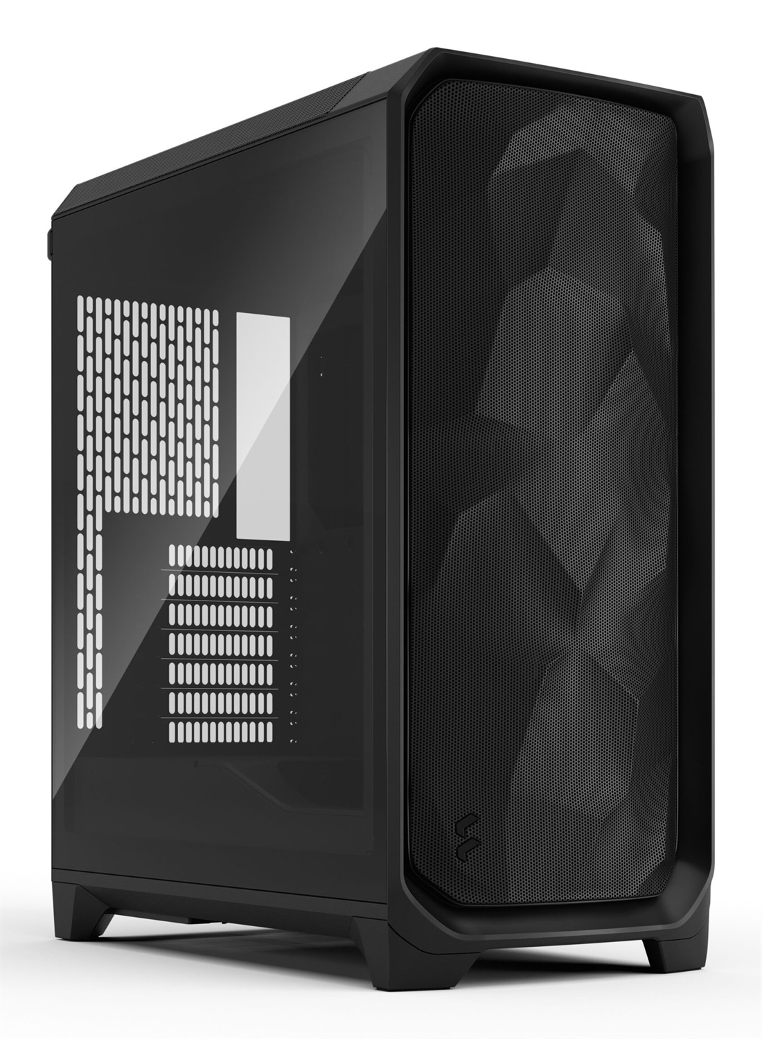 Fractal Design Meshify 3 Black TG Light Tint - Case Midi Tower Gaming con supporto ATX, EATX, micro ATX e Mini-ITX