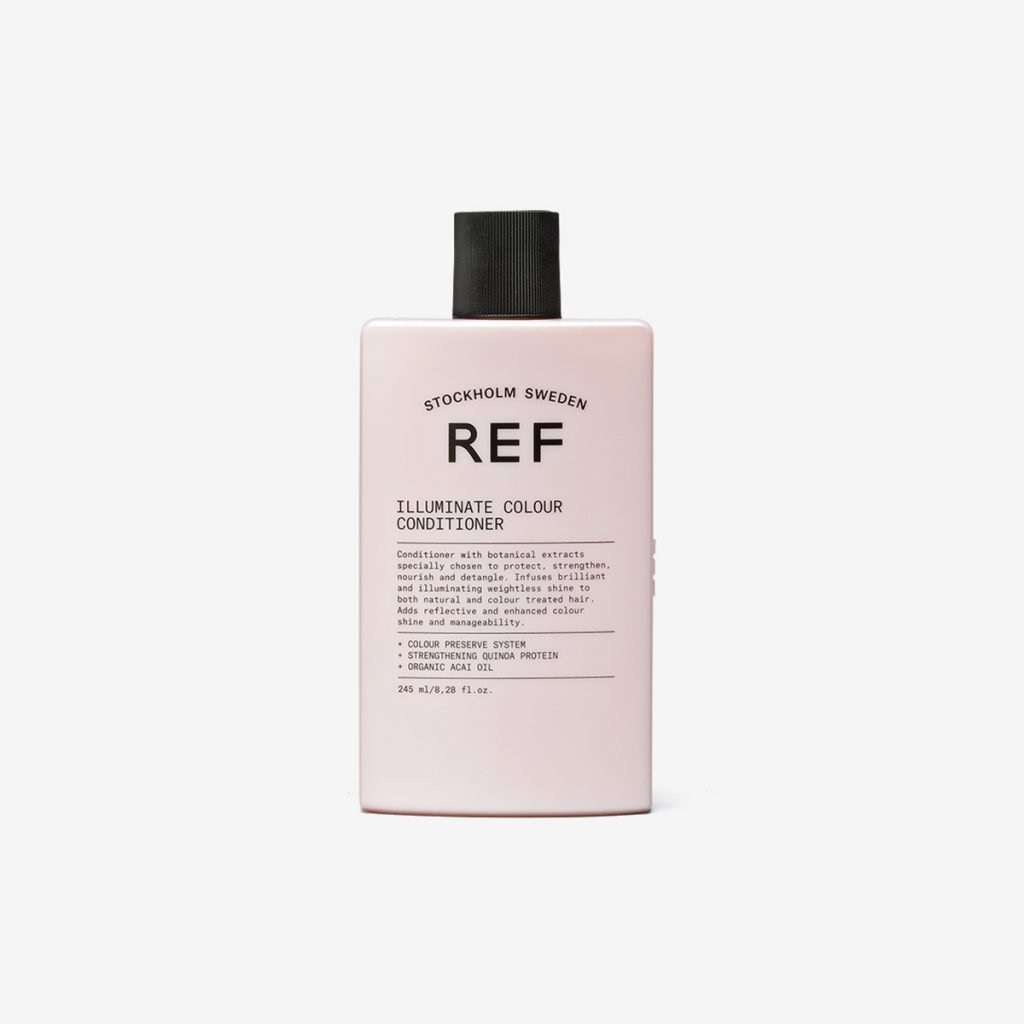 REF Illuminate Colour Balsamo Nutriente per Capelli Colorati 245 ml con Proteine di Quinoa ed Estratto di Semi di Girasole