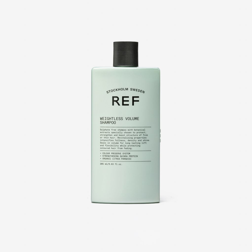 REF Weightless Volume Shampoo 285 ml - Shampoo Volumizzante Leggero per Donna con Estratti Vegetali e Proteine