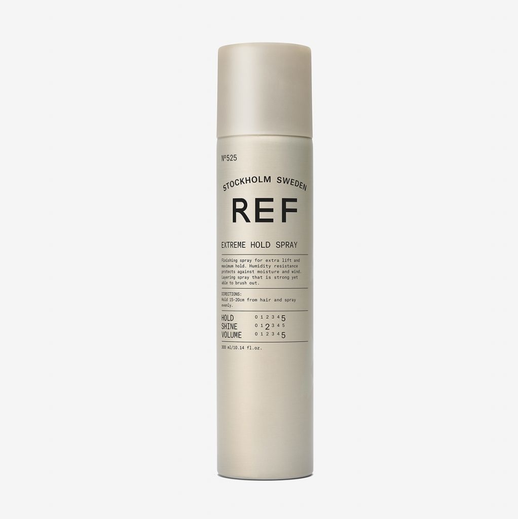REF Extreme Hold Spray N°525 - Lacca Extra Forte per Capelli, 300 ml, Asciugatura Rapida e Non Appiccicosa