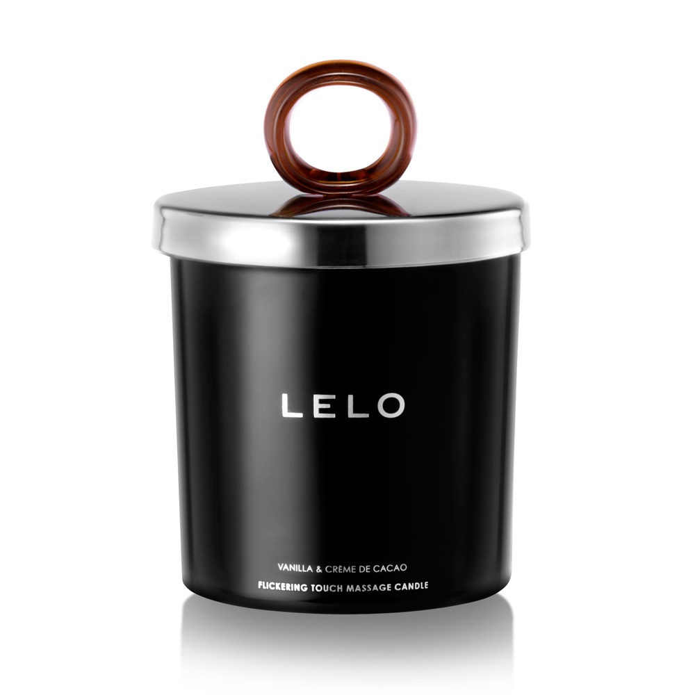 LELO Flickering Touch Candela da Massaggio 150 g - Fragranza Vaniglia e Crema di Cacao, si Scioglie in Olio per Massaggi con Ingredienti Naturali