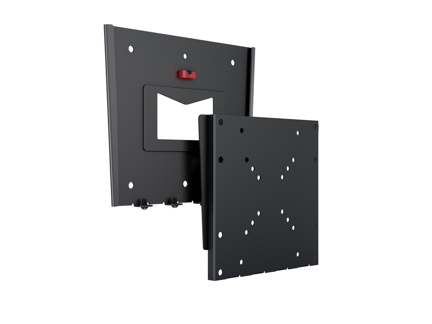 Multibrackets Supporto TV a parete VESA 200x200 per schermi da 15-40 pollici, Nero, Capacità 30 kg