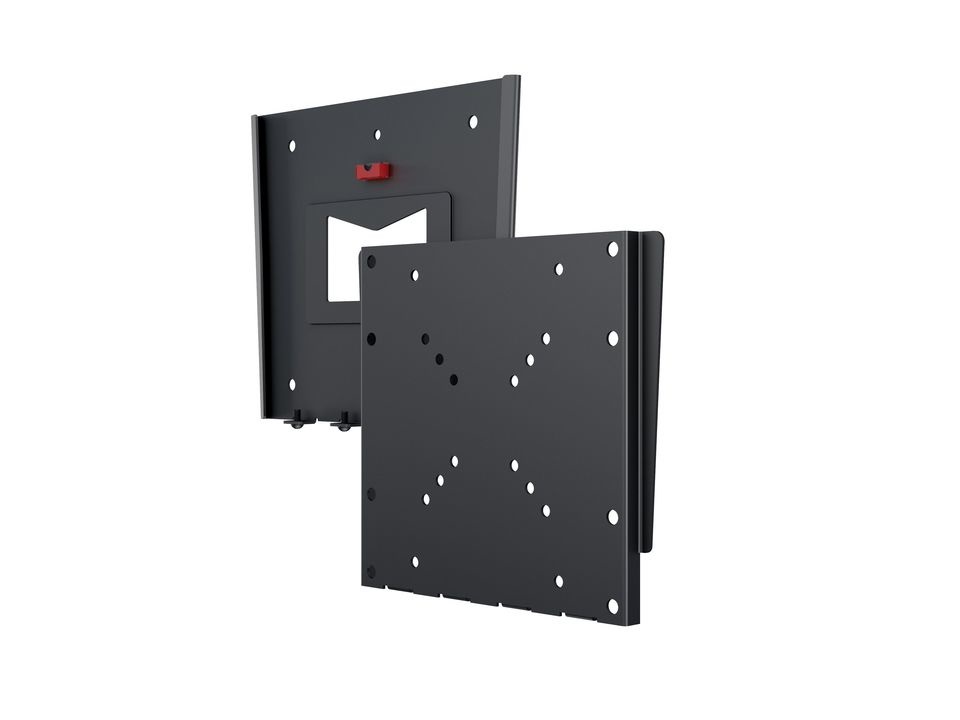 Multibrackets Supporto TV a parete VESA 200x200 per schermi da 15-40 pollici, Nero, Capacità 30 kg