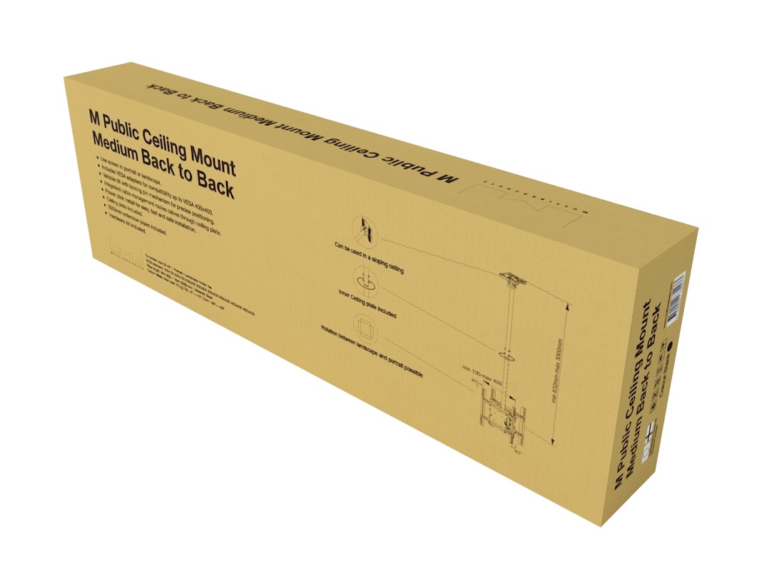 Multibrackets 5477 Supporto per display espositivi 139,7 cm (55